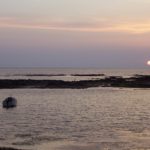 Soleil couchant sur Quimiac, Loire-Atlantique