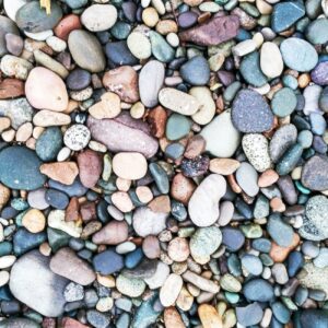 assorted colored rocks