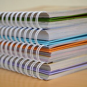 spiral notebooks