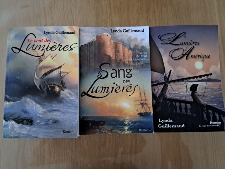 saga des Lumières roman historique trilogie lynda guillemaud