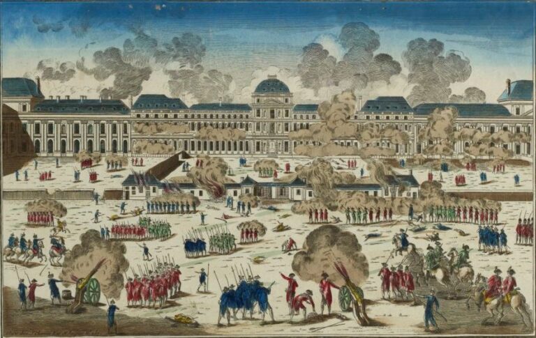 siège des tuileries 10 aout 1792