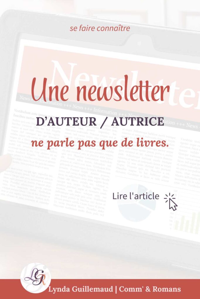newsletter auteur