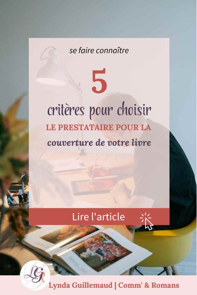 5 criteres choisir prestataire couverture de livre